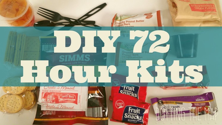 DIY 72 Hour Kit Ideas Pinterest for natural disasters emergency preparedness