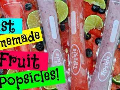 DIY Summer Treats: 3 Easy Different Homemade Fruit Popsicles - ItsMommyTime