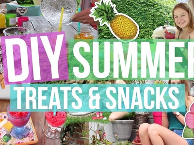 DIY SUMMER TREATS + SNACKS | YOU NEED TO TRY THIS SUMMER