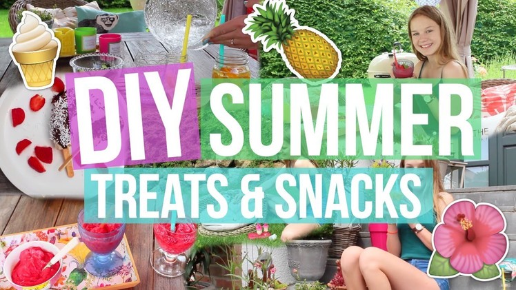 DIY SUMMER TREATS + SNACKS | YOU NEED TO TRY THIS SUMMER