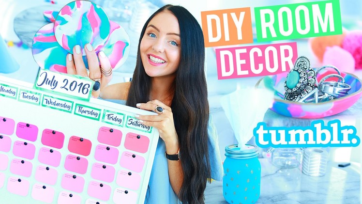 EASY DIY ROOM DECOR + ORGANIZATION! DIYs you NEED to try! + Cute and Affordable!