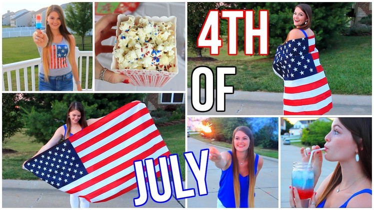 Fourth Of July DIY Snacks & Treats, DIY Clothes, & Outfit Ideas!