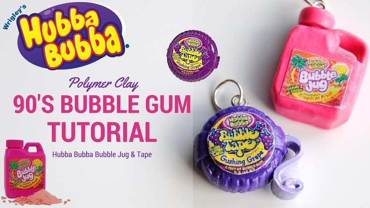 Polymer Clay Hubba Bubba Bubble Jug & Bubble Tape Tutorial