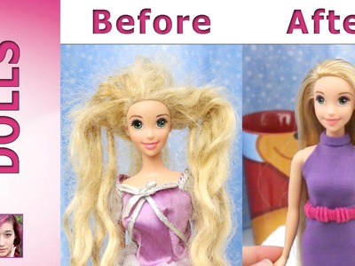 Rapunzel's Makeover - Hair Repair and New Dress