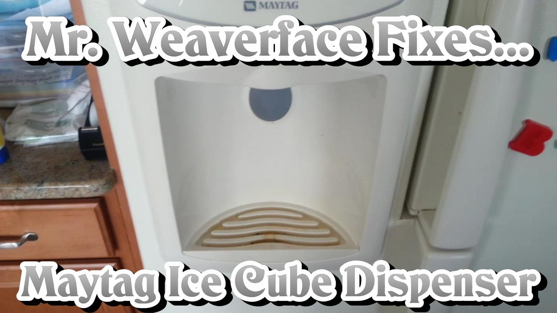 The DIY How to Fix Maytag Refrigerator Ice Cube Dispenser (Ice Cubes