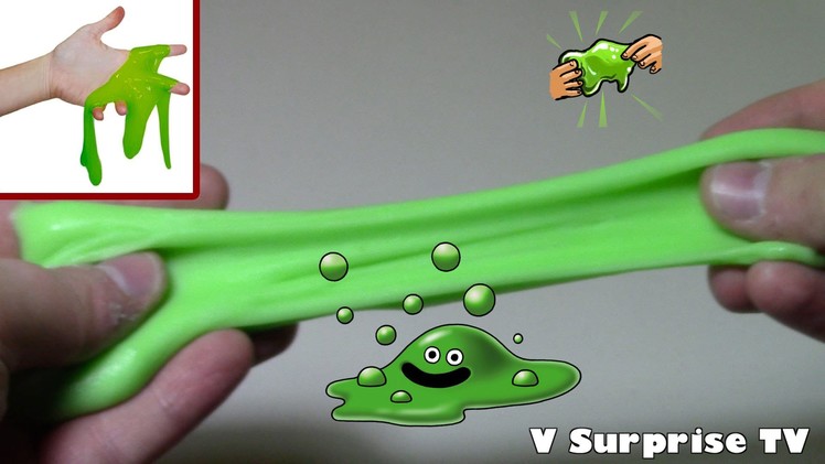 Weird Science Lab KIT: Slime experiment | yellow slime fluo | DIY | Homemade farting slime