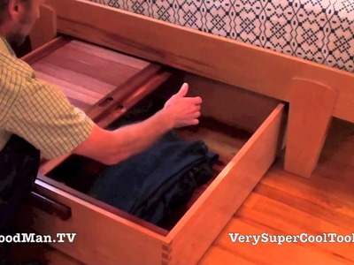 20 Platform Bed Storage Drawer • Final Video Part 2