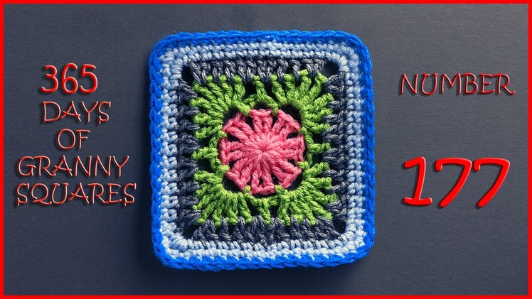 365 Days of Granny Squares Number 177