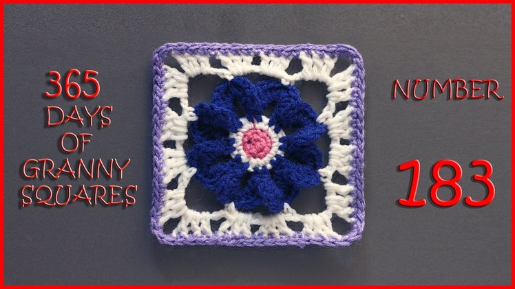 365 Days of Granny Squares Number 183