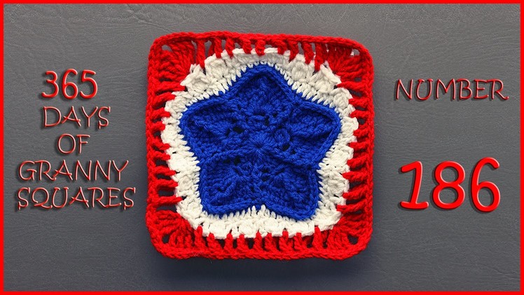 365 Days of Granny Squares Number 186