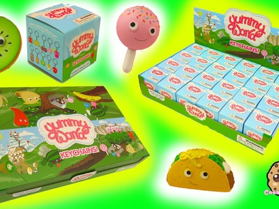 Full Box Of Yummy World Surprise Blind Bag Boxes of Keychain Cute Foods Cookieswirlc