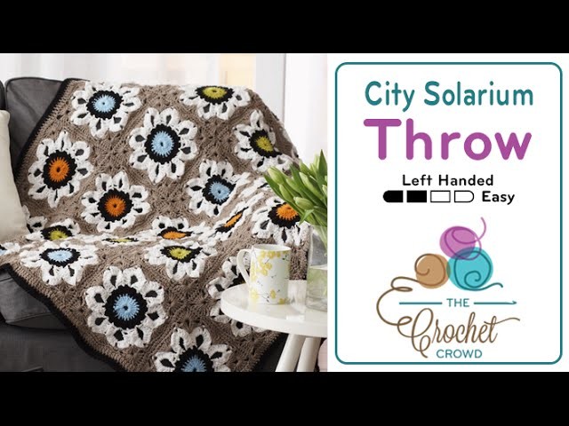 How to Crochet An Afghan: Solarium Throw