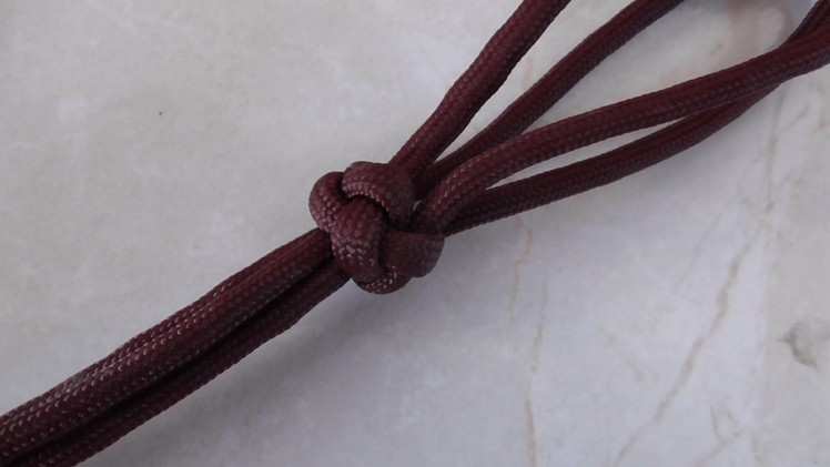 How To Tie A Four Strand Footrope Knot