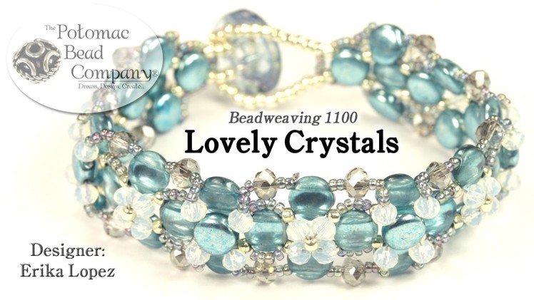 " Lovely Crystals " Bracelet (Tutorial)