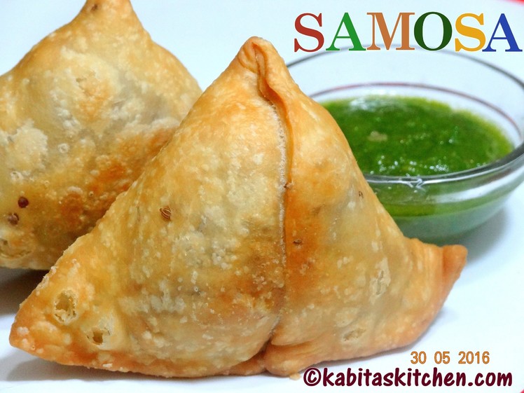 Samosa Recipe-Chatpata and Spicy Samosa-How to Make Samosa Step by Step-Punjabi Samosa-Aloo Samosa