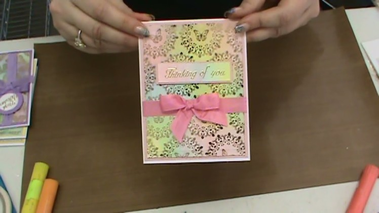 You Tube #157  Learn all about  Faber-Castel Glelatos & Stencils by Scrapbooking Made Simple