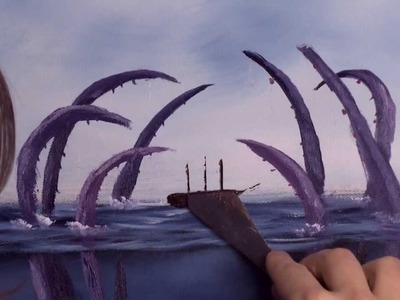 A Kraken Painting - Painting Lesson