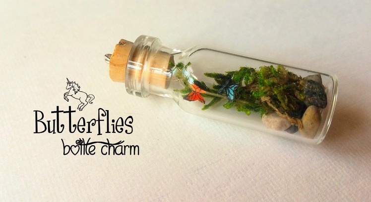 ○ Butterflies in a Bottle Charm ○