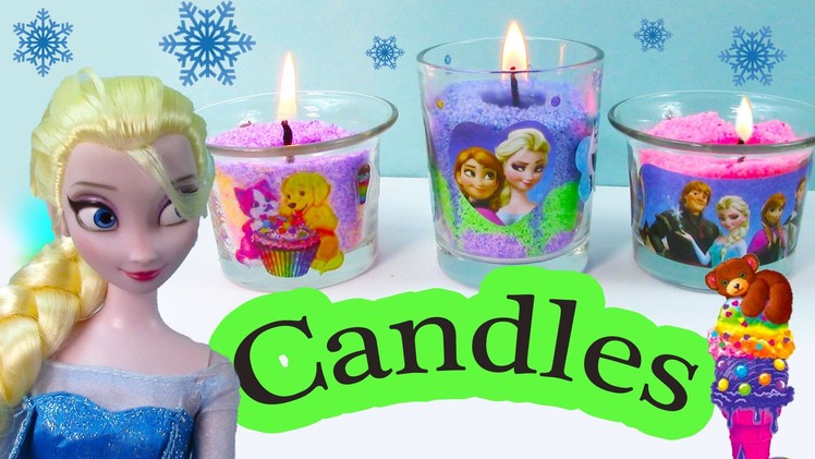 Candle Craze Maker Playset Disney Frozen Sisters Queen Elsa Princess Anna Holiday Lisa Frank Gift