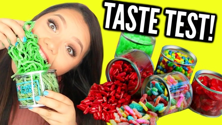 Candy Overload! Candy Club Taste Test!