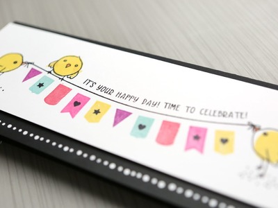 Celebration Card - Using Only 1 Stamp Set (plus a crafty update)