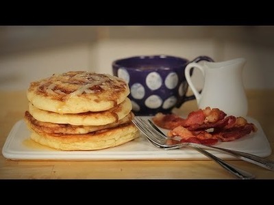 Cinnamon Roll Pancakes | Just Add Sugar