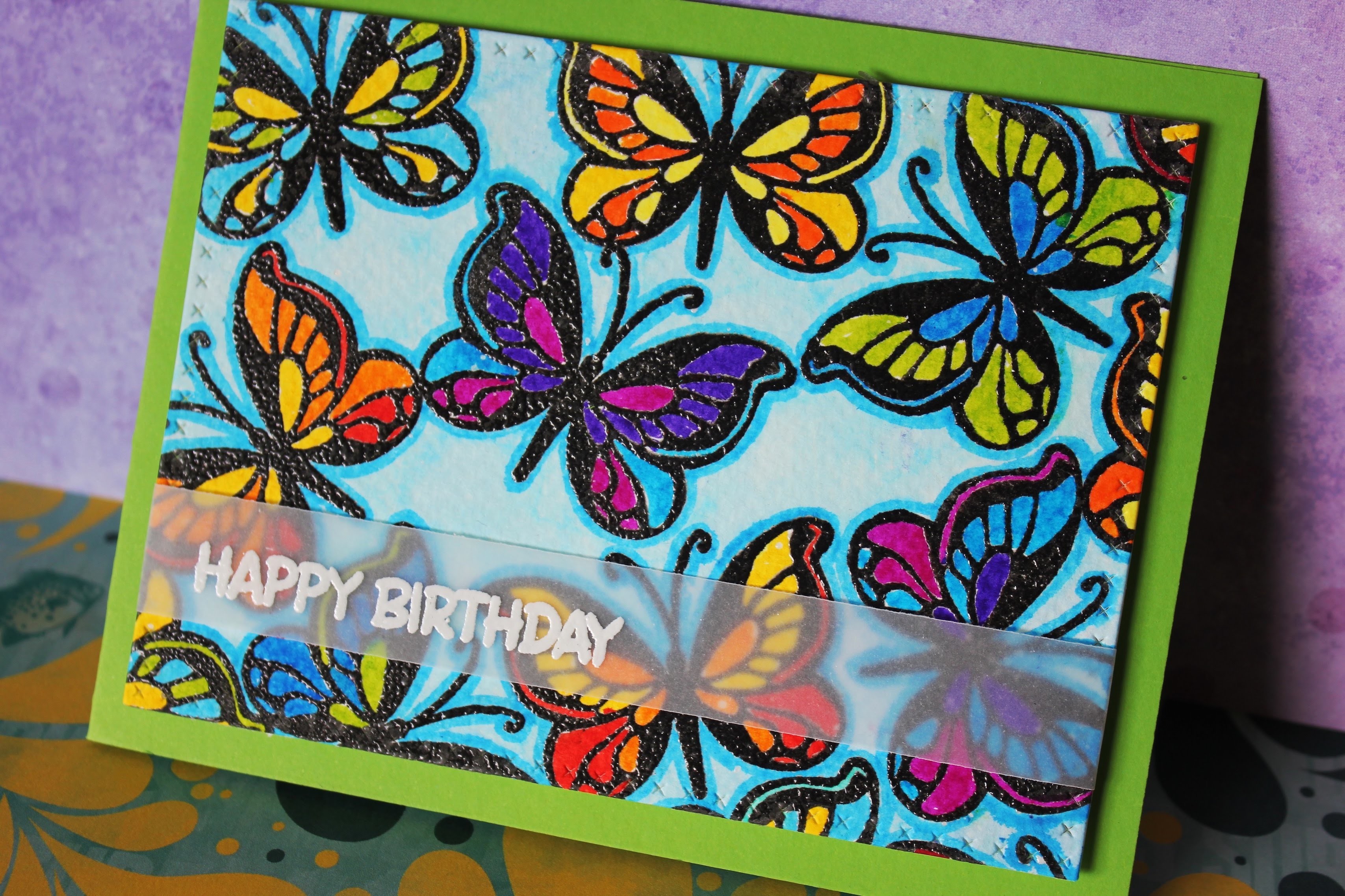 Colorful card