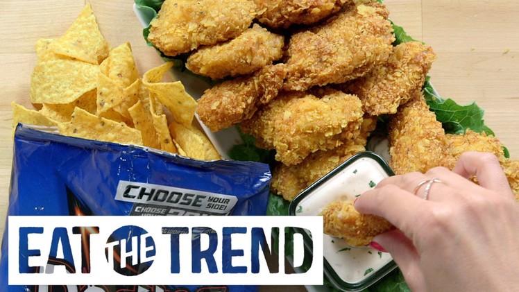 Cool Ranch Doritos Chicken Tenders Recipe | Eat the Trend