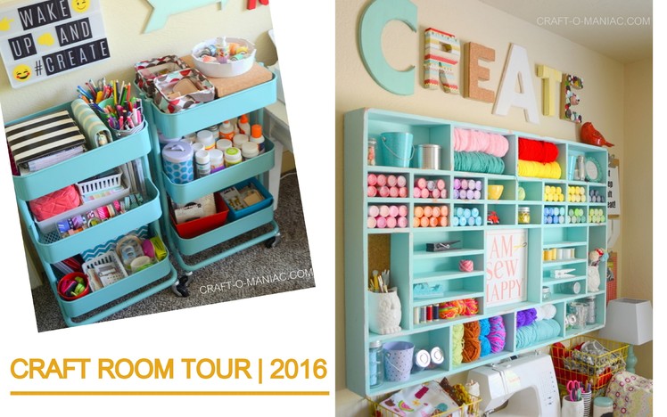 Craft Room Tour 2016