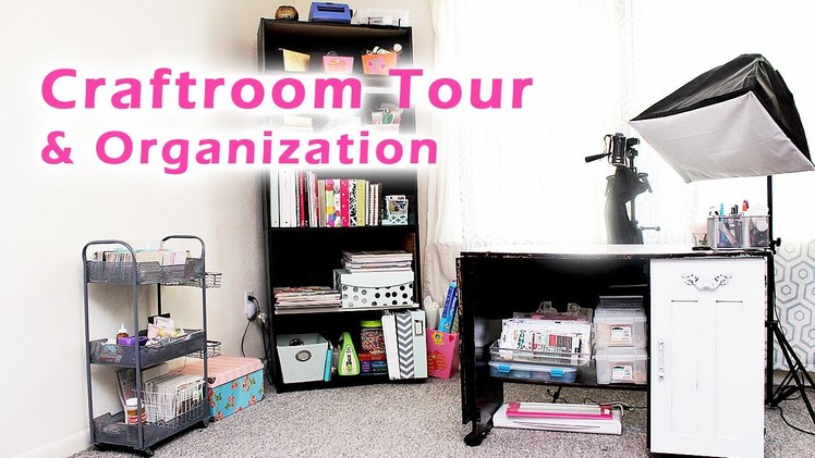 Craft Room Tour & Organization