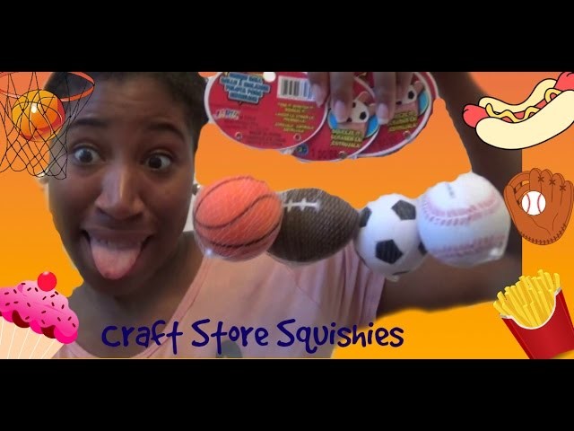Craft Store Squishies| Smooshers & Crushballs |CAKEY
