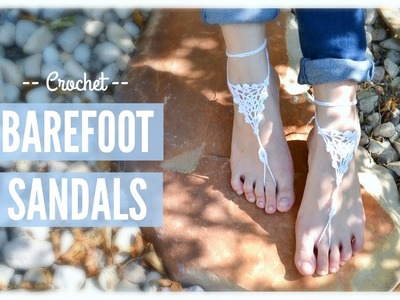 Crochet Barefoot Sandals! | Ms. Craft Nerd
