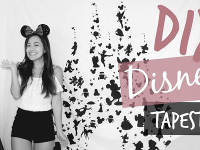Disney Castle Tapestry || DIY