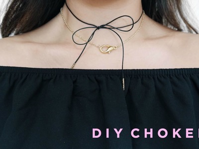 DIY AREYOUAMI INSPIRED CHOKERS + GIVEAWAY ||  thisolddress