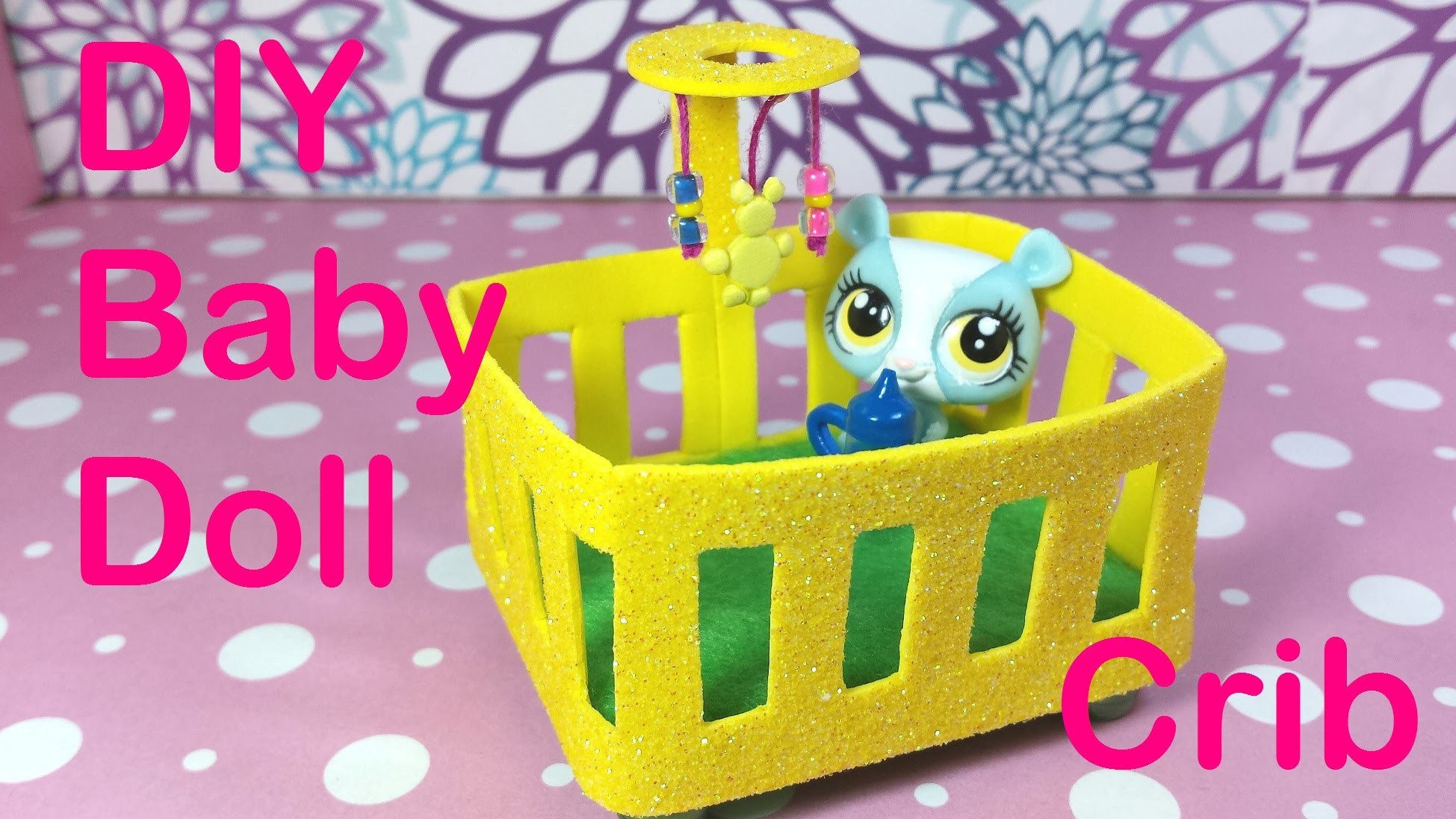 diy baby doll crib
