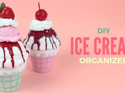 DIY: Clay Ice Cream Organizers. Boxes | Cutify DIY #1