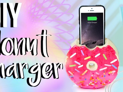 DIY Donut Phone Charger.Holder