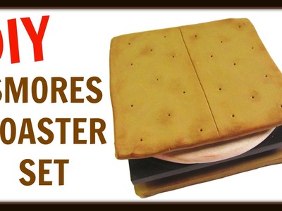 DIY Easy Smores Drink Coaster Set ~ Another Coaster Friday ~ Craft Klatch ~ How To
