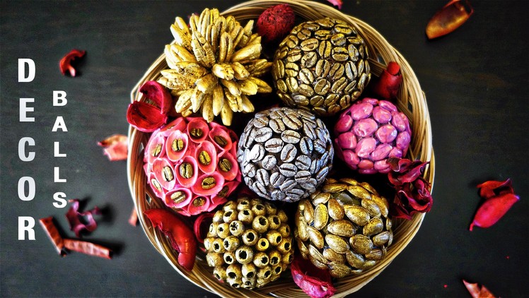 DIY Home Decor - Super Gorgeous Decorative Balls from Recycled Items | Best Craft Idea from Waste