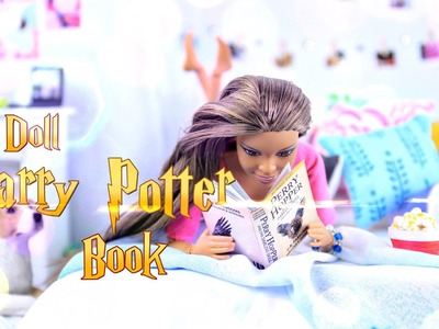 DIY - How to Make: Doll HARRY POTTER Book - EASY - Handmade - 4K