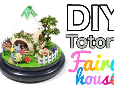 DIY Miniature Totoro Fairy House