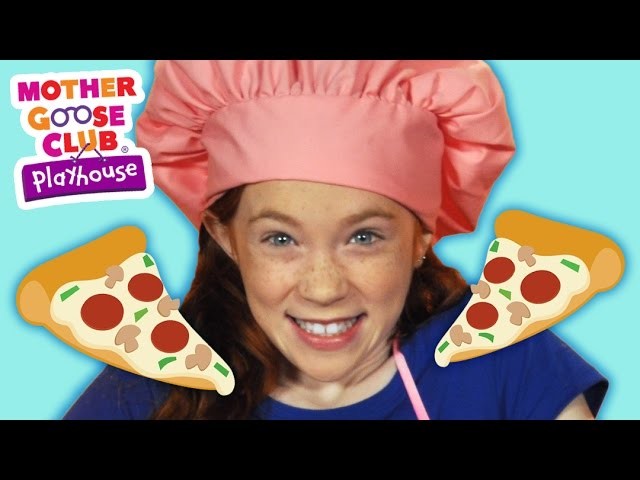 DIY Pizza Craft | Let's Make a Pizza | Mother Goose Club Playhouse Kids Video