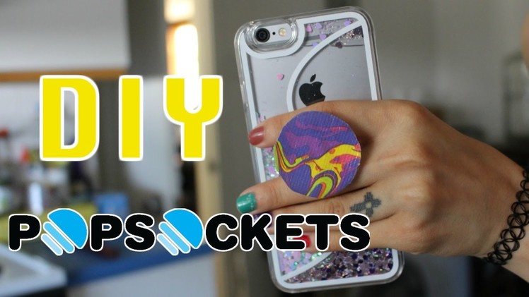 DIY PopSockets for Musical.ly