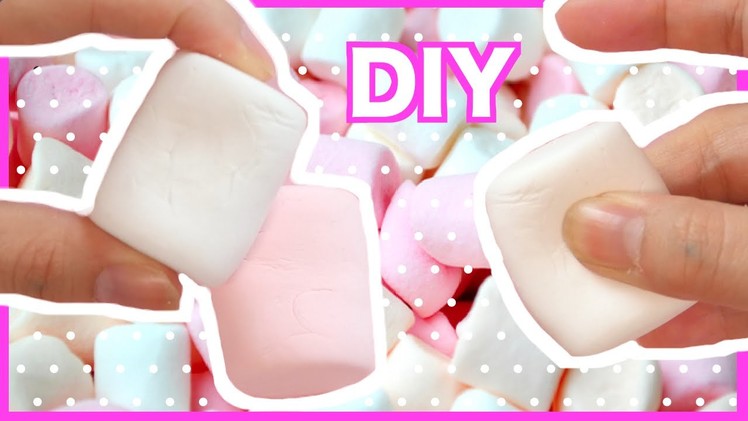 DIY Realistic Marshmallow Clay Tutorial