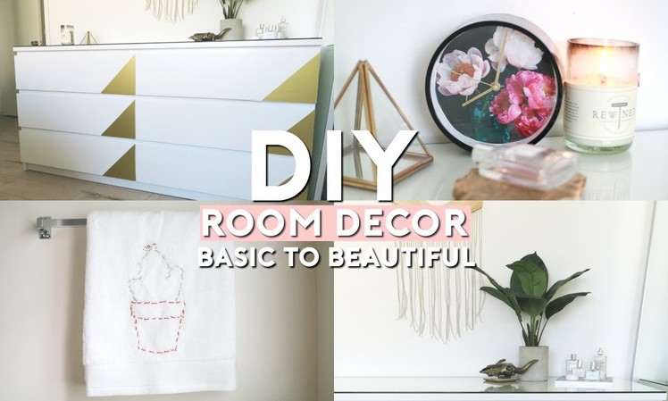 DIY Room Decorations! Basic To Beautiful | THE SORRY GIRLS