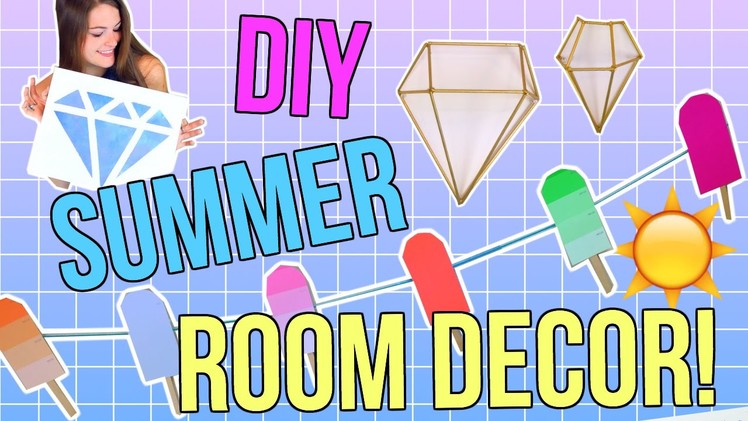 DIY Summer Room Decor! Easy & Cheap Decor!