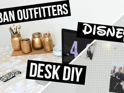 DIY Urban Outfitters.Disney Desk Decor