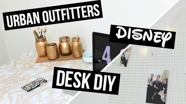 DIY Urban Outfitters.Disney Desk Decor