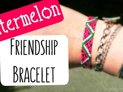 DIY Watermelon Friendship Bracelet How To Tutorial ¦ The Corner of Craft