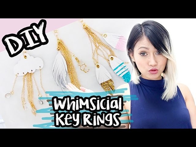 DIY:Whimsical Key Ring. Bag Charms